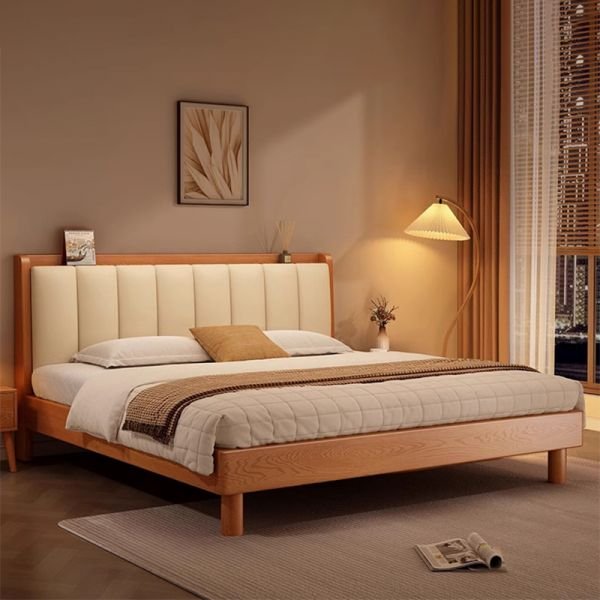 Classic Arched Spindle Wood Bed Frame – Queen Size Bed Pakistan