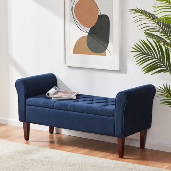 armrest-storage-bench-for-bedroom