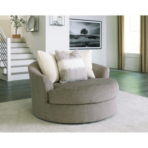 “360 Degree Rotating Chair – Chair and a Half for Cozy Lounging”