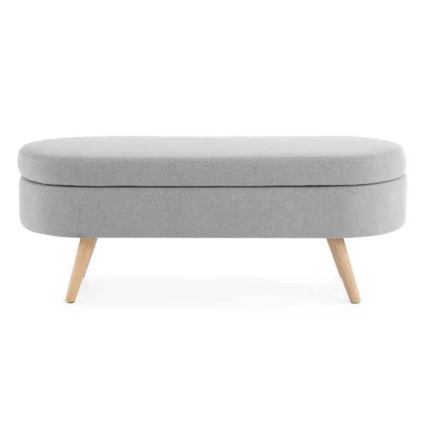 Ottoman with rubber wood base in Pakistan