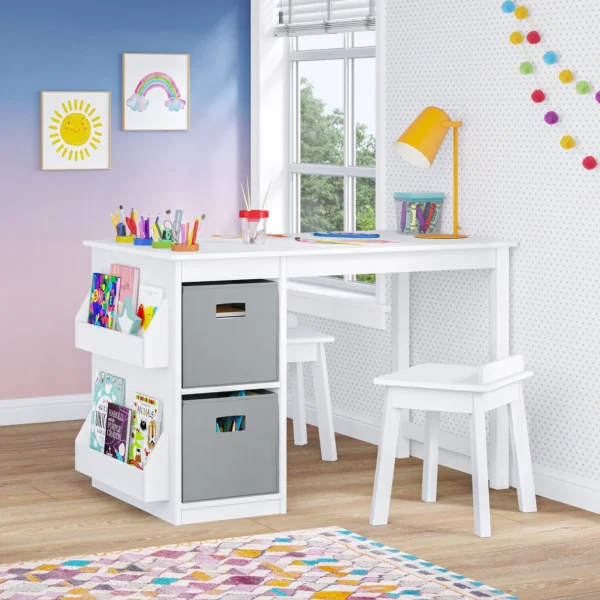 Kids drawing and crafting table in Pakistan